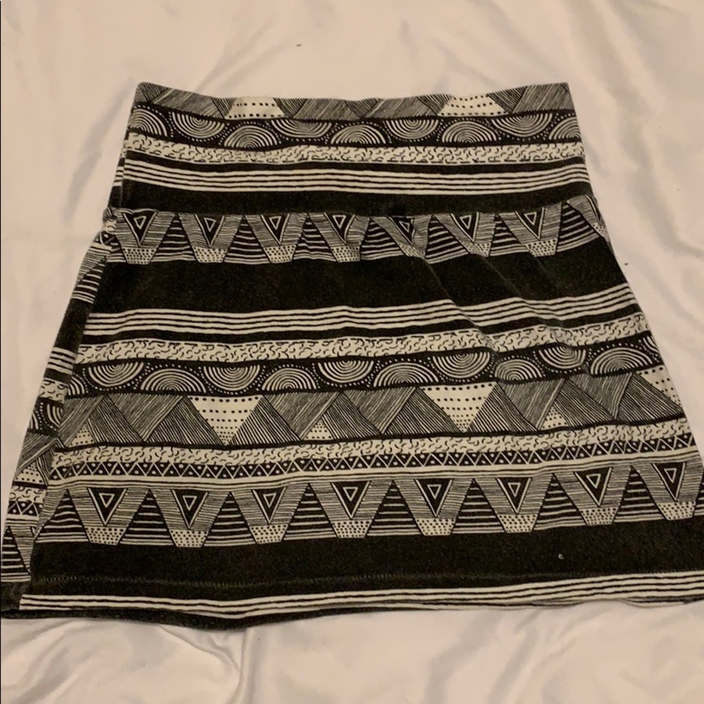 Tribal print skirt